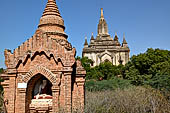 Old Bagan Myanmar. Shwe-gu-gyi temple. 